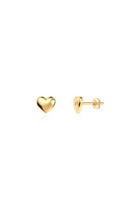 گوشواره نقره طلائی زنانه 925 عیار Indigo Takı - کد 867633853