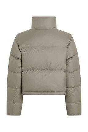 کاپشن طوسی زنانه رگولار Calvin Klein - کد 872171456