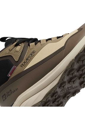 بوت / نیم بوت قهوه ای مردانه پاشنه ضخیم Jack Wolfskin - کد 881631605
