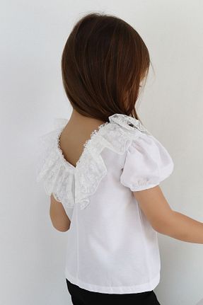 بلوز سفید بچه گانه ساده Parla Kids - کد 726071095