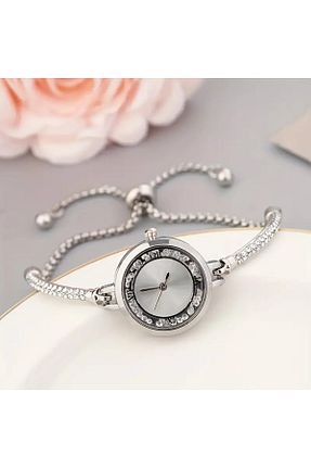 ساعت مچی طوسی زنانه 39 میلی متر TAKİŞKO - کد 872222141