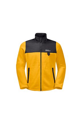 پلار و سافت شل اسپرت زرد مردانه رگولار Jack Wolfskin - کد 465526420