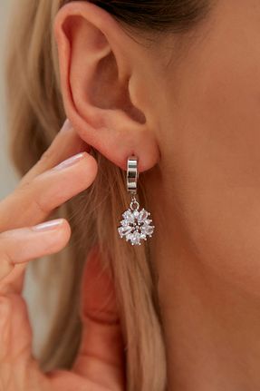 گوشواره استیل (فولاد) زنانه استیل ضد زنگ Lina Tia - کد 745276501
