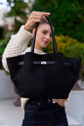 کیف دوشی مشکی زنانه جیر VIENBAG - کد 867556378