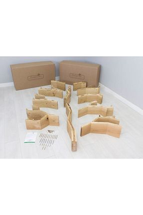 قفسه دیواری قهوه ای 100 cm Genel Markalar - کد 81432186