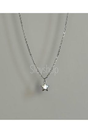 گردنبند جواهر طوسی زنانه اکریلیک sleyshop - کد 872325453