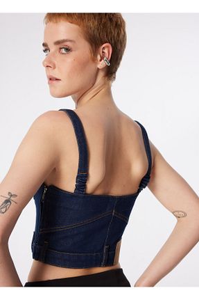 بلوز سرمه ای زنانه ساده Moschino Jeans - کد 872354118