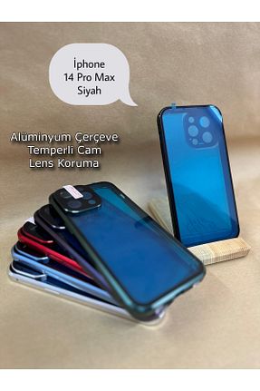 کاور و قاب مشکی iPhone 14 Pro Max Lumaticaret - کد 861338043