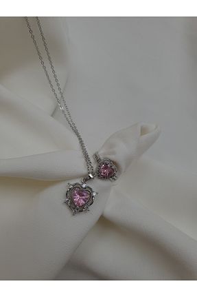 گردنبند استیل ( فولاد ) زنانه استیل ضد زنگ lilith accesuary - کد 806232652