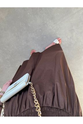 دامن حجاب قهوه ای زنانه کلوش LaMatilda Lingerie - کد 855387770