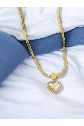 گردنبند جواهر طلائی زنانه زیرکن KANİNCHEN - کد 872406062