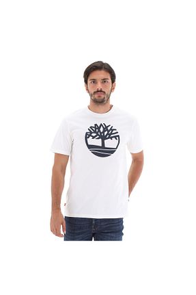 تیشرت سفید مردانه رگولار Timberland - کد 58651539