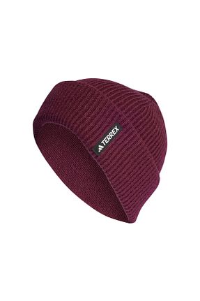کلاه پشمی زرشکی زنانه اکریلیک adidas - کد 780367690