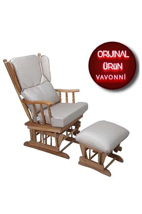 صندلی تلویزیون قهوه ای پلی استر vavonni - کد 38329895