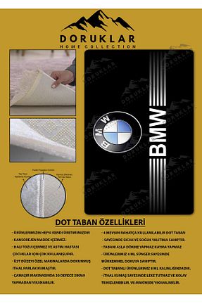 فرش بچه گانه رنگی پلی استر Doruklar Home Collection - کد 872412196