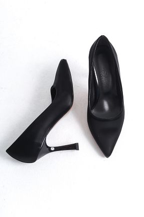 کفش استایلیتو مشکی پاشنه نازک öz se shoes - کد 872464258