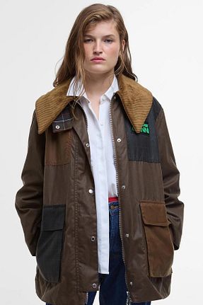 کت قهوه ای زنانه رگولار Barbour - کد 872498328