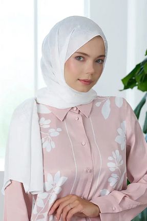 شال قهوه ای زنانه پلی استر Madame Polo - کد 854055800