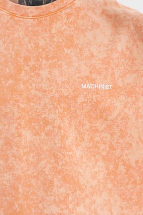 تیشرت نارنجی زنانه اورسایز Machinist - کد 828635457
