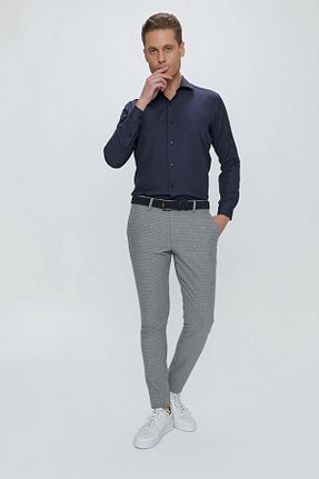 شلوار طوسی مردانه پنبه ای Efor - کد 690797891