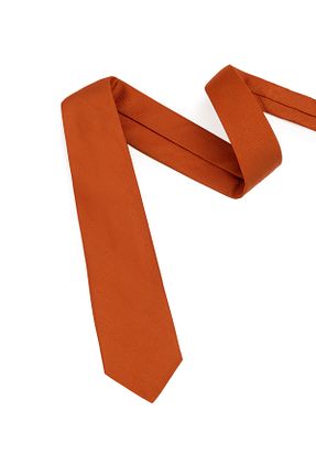 کراوات نارنجی مردانه ابریشم Pierre Cardin - کد 872464887