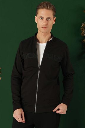 کاپشن مشکی مردانه رگولار Efor - کد 872471719