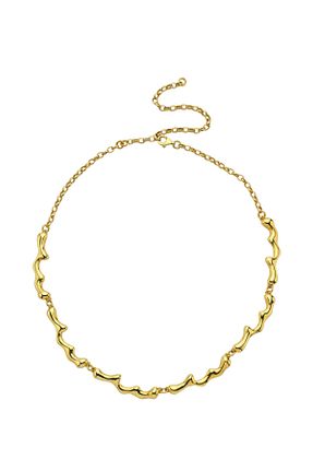 گردنبند جواهر طلائی زنانه Linya Jewellery - کد 872474535