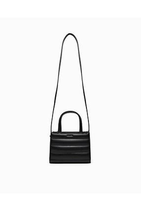 کیف دوشی مشکی زنانه چرم مصنوعی Calvin Klein - کد 837983218