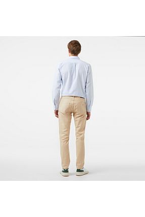 شلوار بژ مردانه پارچه Lacoste - کد 866947486