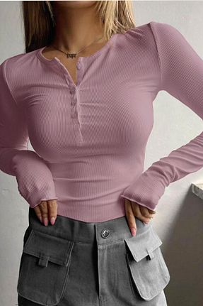 بلوز صورتی زنانه ساده Teenage Millionaire - کد 872474374