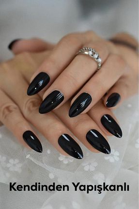 ناخن مصنوعی و اکسسوری مشکی MUJGAN - کد 872482292