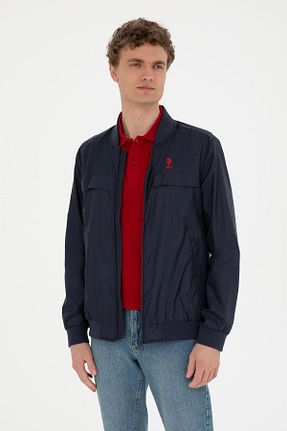 کاپشن سرمه ای مردانه اسلیم فیت U.S. Polo Assn. - کد 818634874