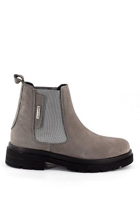 بوت / نیم بوت طوسی مردانه نبوک Pierre Cardin - کد 350319218