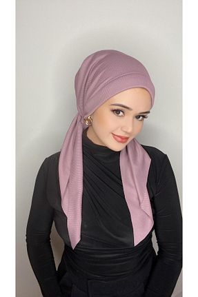 شال صورتی زنانه پنبه پلی استر OykumBone - کد 872526189