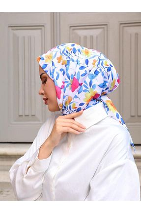 شال رنگی زنانه پنبه پلی استر OykumBone - کد 872543894