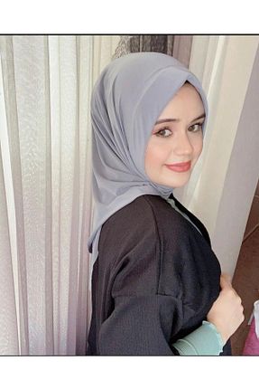 شال طوسی زنانه پنبه پلی استر OykumBone - کد 872541892
