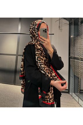 شال قرمز زنانه ابریشم Webinay Home - کد 871525097