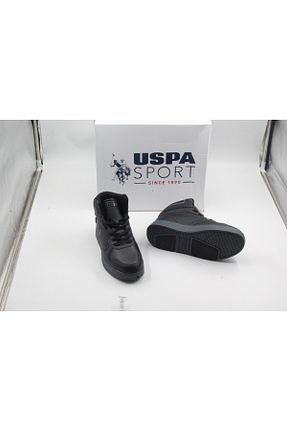 کفش اسنیکر مشکی مردانه بند دار SPORT SHOES CENTER - کد 871892989