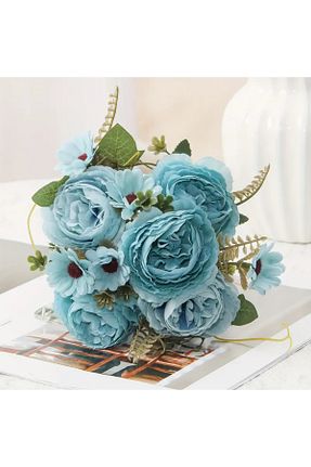 گل خشک و مصنوعی آبی MD Aspiz Flowers - کد 799502419