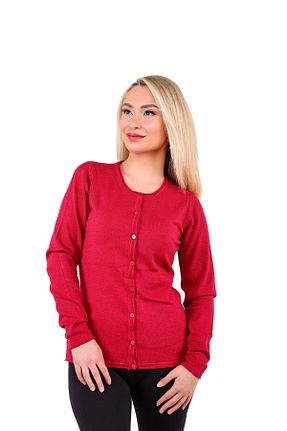 رویه قرمز زنانه بافتنی YMA TRİKO - کد 858184345