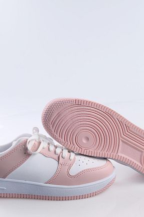 کفش اسنیکر صورتی زنانه بند دار Rays - کد 872900526