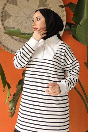 سوئیشرت حجاب مشکی زنانه پنبه ای İmajButik - کد 769680214