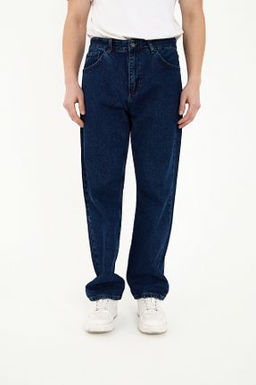 شلوار جین آبی مردانه پاچه گشاد ENZİM JEANS - کد 872902463