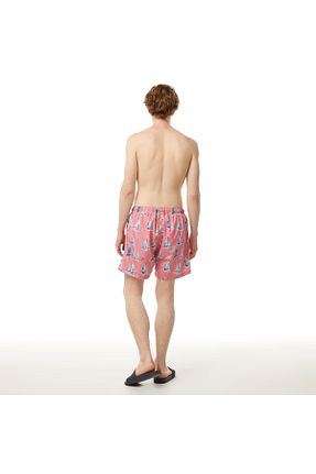 شلوارک ساحلی صورتی مردانه پلی استر Nautica - کد 831275662