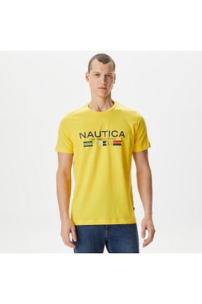 تیشرت زرد مردانه رگولار Nautica - کد 820150433