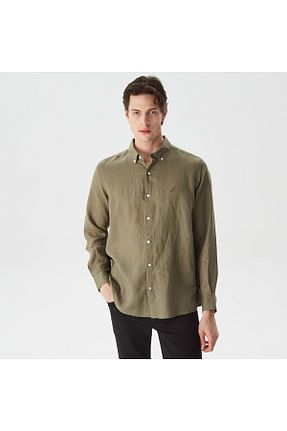 پیراهن سبز مردانه رگولار Nautica - کد 680118372