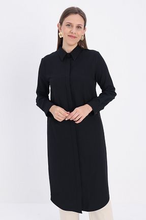 تونیک حجاب مشکی زنانه پنبه ای ALLDAY - کد 106163914