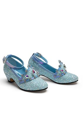 کفش مجلسی سبز بچه گانه پاشنه ضخیم Baby DS - کد 868526776