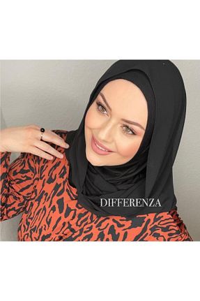 شال مشکی زنانه شیفون Differenza - کد 830111620
