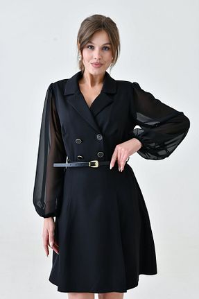 لباس مشکی زنانه بافتنی WOMAN VISION - کد 872959870